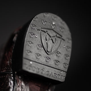 Men's 608 Snip Toe Exotic Caiman Belly Western Cowboy Boot