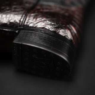 Men's 608 Snip Toe Exotic Caiman Belly Western Cowboy Boot