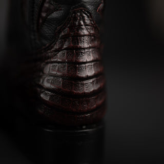 Men's 608 Snip Toe Exotic Caiman Belly Western Cowboy Boot