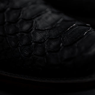 Men's Roma Frontier Exotic Original Python Zip Square Toe Boot