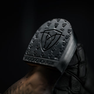 Men's Monster Fish Royal Pirarucu 4D Tribute Square Toe Boot