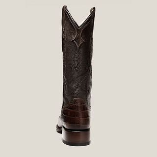 Men's DENVER Caiman Belly Tribute Square Toe Boot