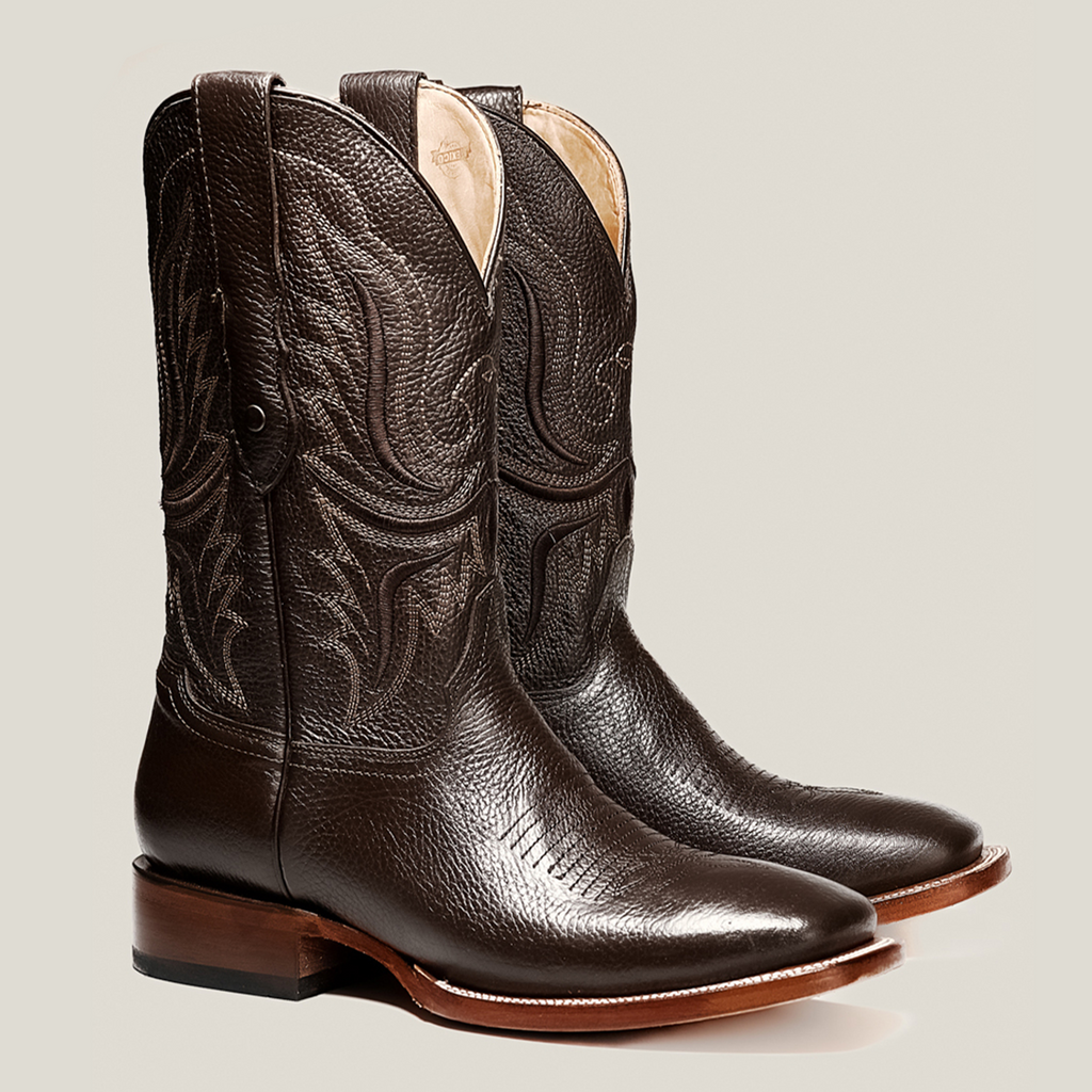 SG512 Rodeo Boot Black Rubber Sole Botas Western Joe Boots Rodeo Cartie