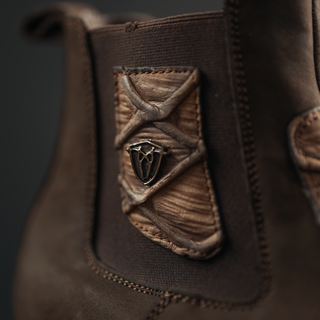 Men's Monster Fish Royal Pirarucu 4D Ankle Square Toe