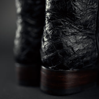Men's 761 Exotic Original Pirarucu Monster Fish Square Toe Boot