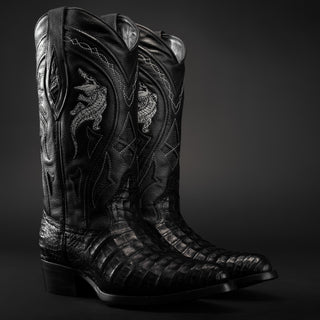 Men's 908 J Toe Original Caiman Belly Boot