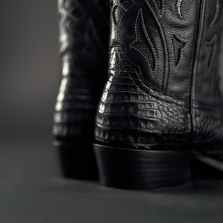 Men's 908 J Toe Original Caiman Belly Boot