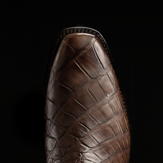 Men's American Alligator Cutter Toe Cowboy Boots