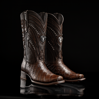Men's American Alligator Cutter Toe Cowboy Boots