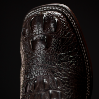 Men's Savage Crest Caiman Square Toe Boot (Hornback Edition)