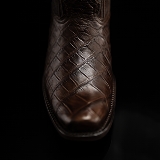 Men's American Alligator Cutter Toe Cowboy Boots