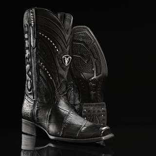 Men's American Alligator Cutter Toe Cowboy Boots