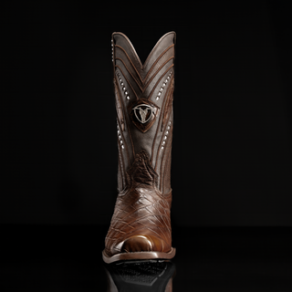 Men's American Alligator Cutter Toe Cowboy Boots