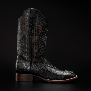 Men's Savage Crest Caiman Square Toe Boot (Hornback Edition)