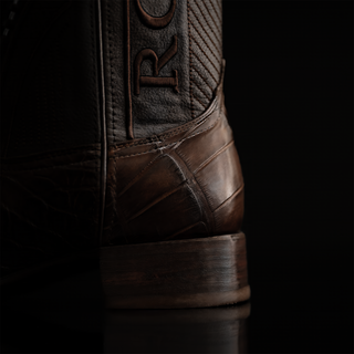 Men's American Alligator Cutter Toe Cowboy Boots