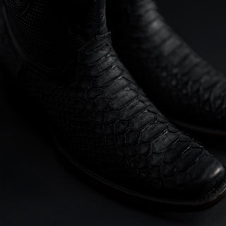 Men's Roma Frontier Exotic Original Python Zip Boot