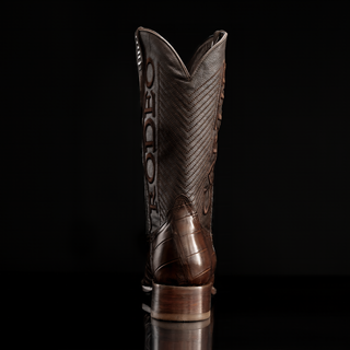 Men's American Alligator Cutter Toe Cowboy Boots