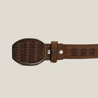 Men's Belt Braided Leather