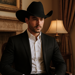 Men's "El Jefe" Cowboy Fur Hat