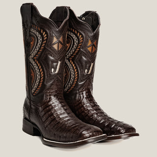 Men's 706 Square Toe Rodeo Boot Exotic Caiman Original