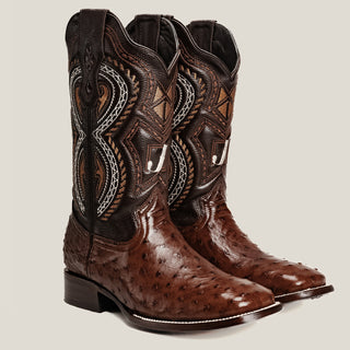 703 Square Toe Rodeo Boot Exotic Ostrich Original