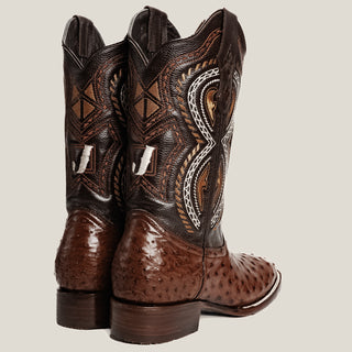 703 Square Toe Rodeo Boot Exotic Ostrich Original