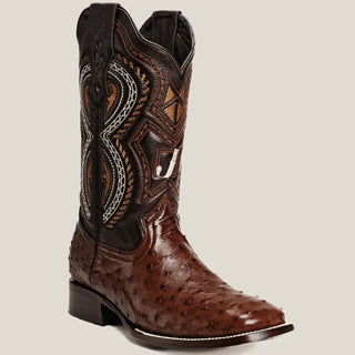 703 Square Toe Rodeo Boot Exotic Ostrich Original