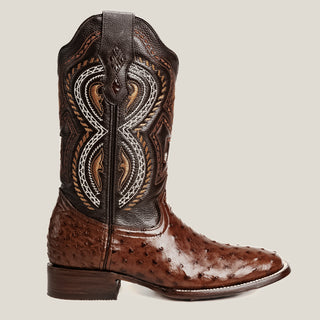 703 Square Toe Rodeo Boot Exotic Ostrich Original