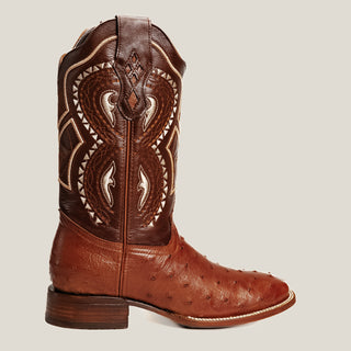 703 Square Toe Rodeo Boot Exotic Ostrich Original