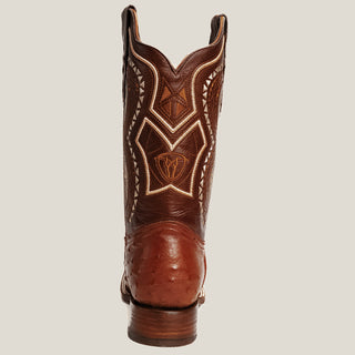 703 Square Toe Rodeo Boot Exotic Ostrich Original