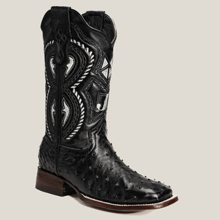 703 Square Toe Rodeo Boot Exotic Ostrich Original