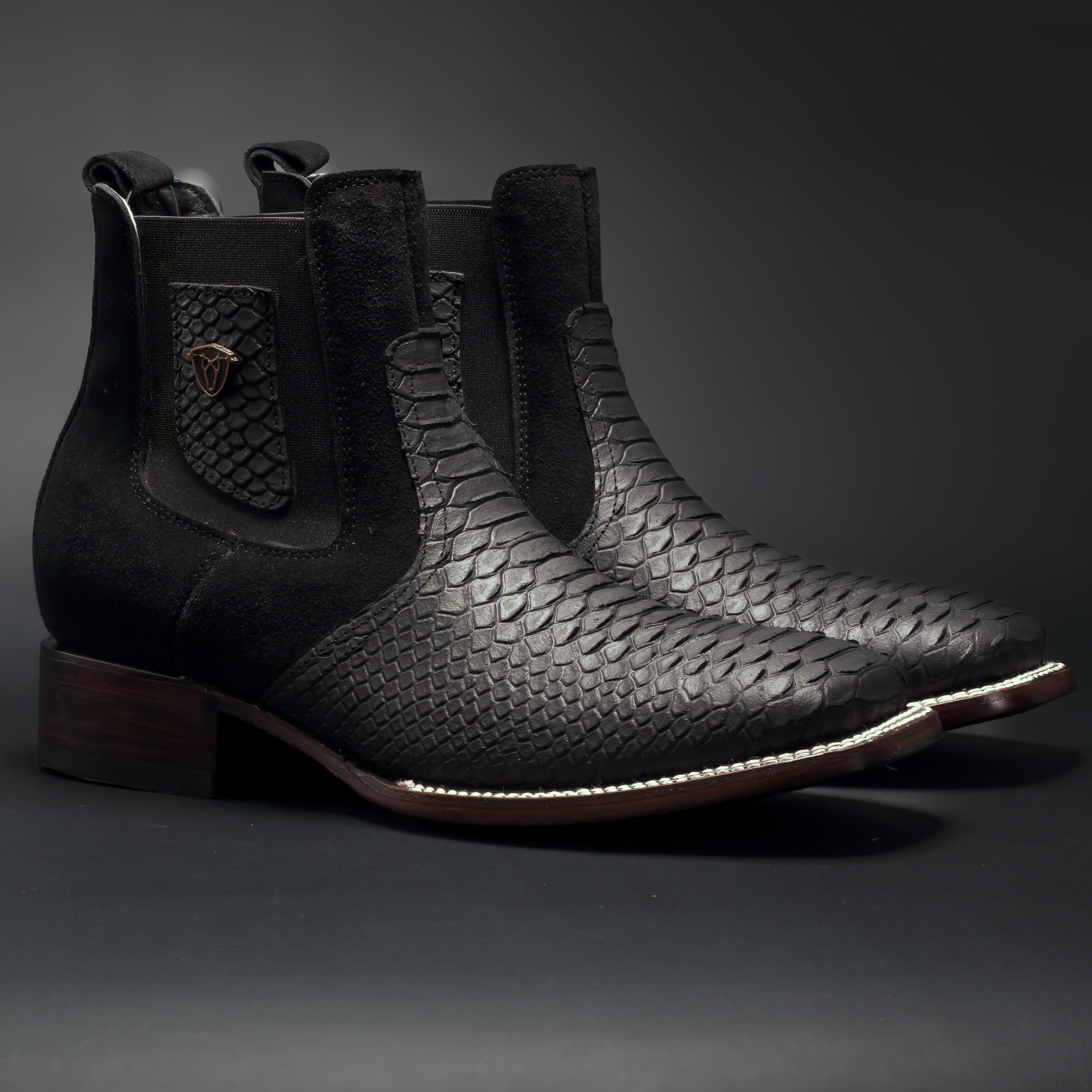 original tobacco python cowboy boots Men's Questions about fit? Men's MAMBA Strike Python Ankle