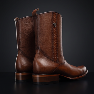 Men's Dubai Cutter Square Toe Leather Boot