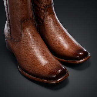 Men's Dubai Cutter Square Toe Leather Boot