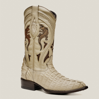 Men's 908 J Toe Original Caiman Belly Boot