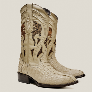 Men's 908 J Toe Original Caiman Belly Boot