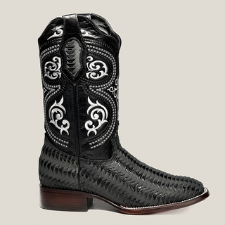 Men's 816 Cowboy Boot Square Toe Rodeo Braided