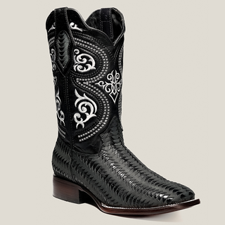 Men's 816 Cowboy Boot Square Toe Rodeo Braided