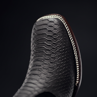 Men's MAMBA Strike Python Ankle Square Toe Boot