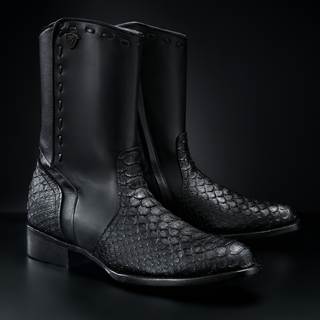 Men's Gala Python Oval Toe Cowboy Western Boot