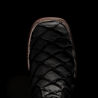 Men's Royal Monster Fish Pirarucu Ankle Square Toe Boot