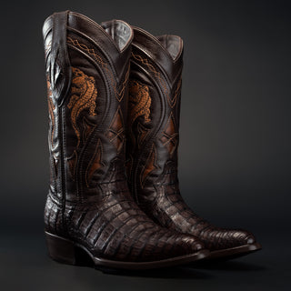 Men's 908 J Toe Original Caiman Belly Boot