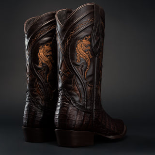 Men's 908 J Toe Original Caiman Belly Boot