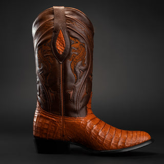 Men's 908 J Toe Original Caiman Belly Boot