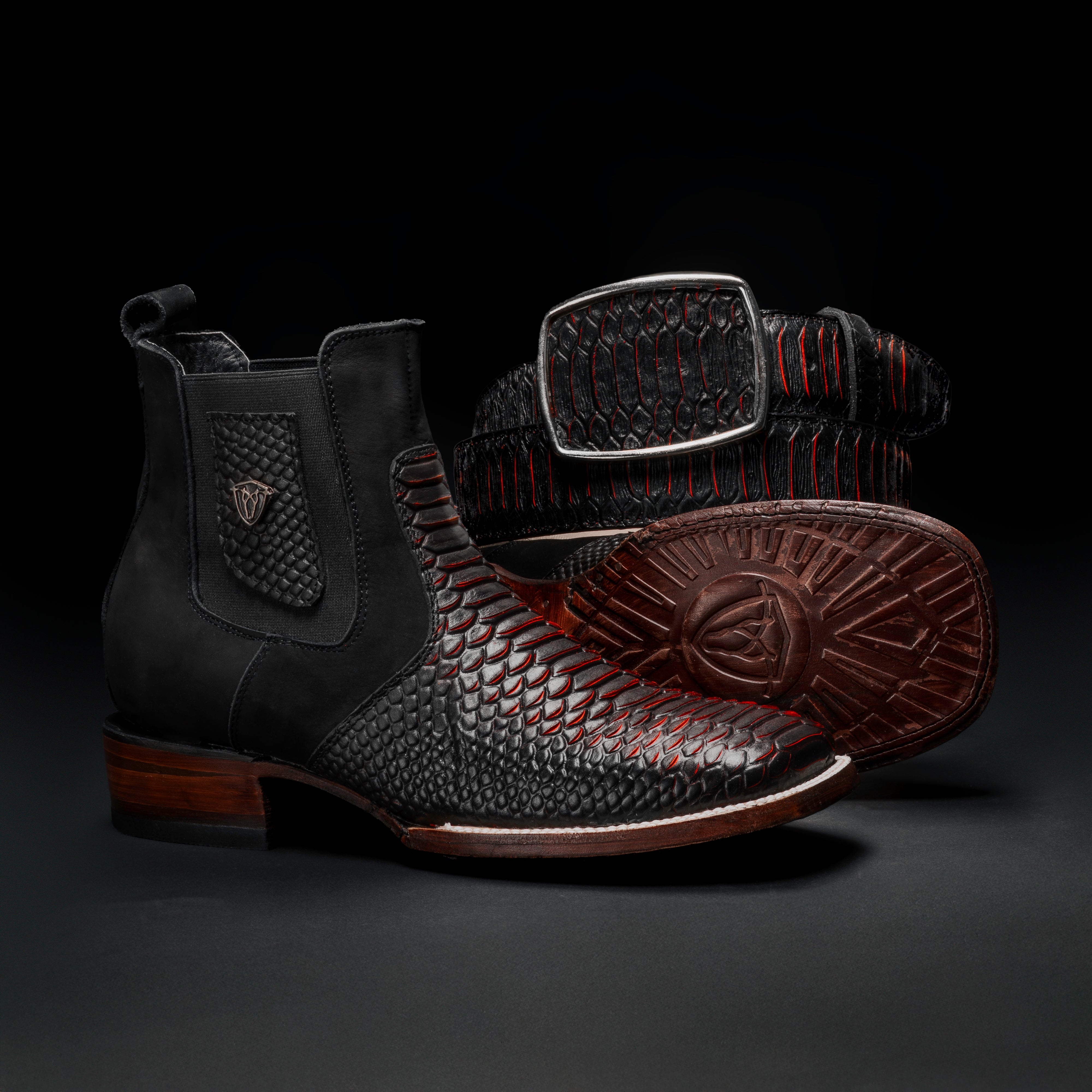 Men's MAMBA Python Tribute Square Toe Boot – Rodeo Cartie