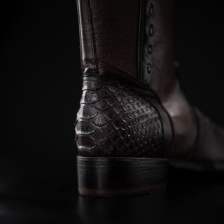 Men's Gala Python Oval Toe Cowboy Western Boot