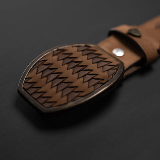 Men's Belt Braided Leather